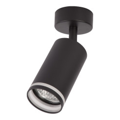 Oprawa Pipe Ring Spot Czarny 1xGU10 ML2067