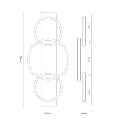 Lampa sufitowa ROWENA 18W LED ML2060
