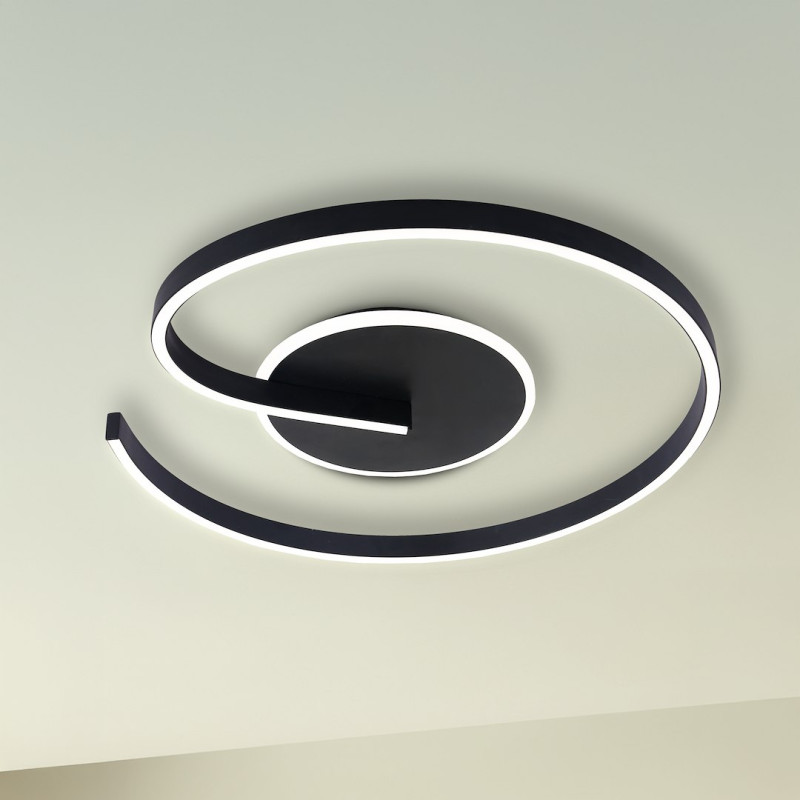 Lampa sufitowa LORENZO BLACK 22W LED ML1848