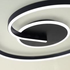 Lampa sufitowa LORENZO BLACK 22W LED ML1848