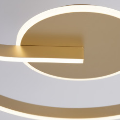 Lampa sufitowa LORENZO GOLD 22W LED ML1849