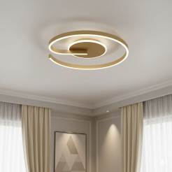 Lampa sufitowa LORENZO GOLD 22W LED ML1849