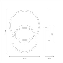 Lampa sufitowa TITANO 12W LED ML1852
