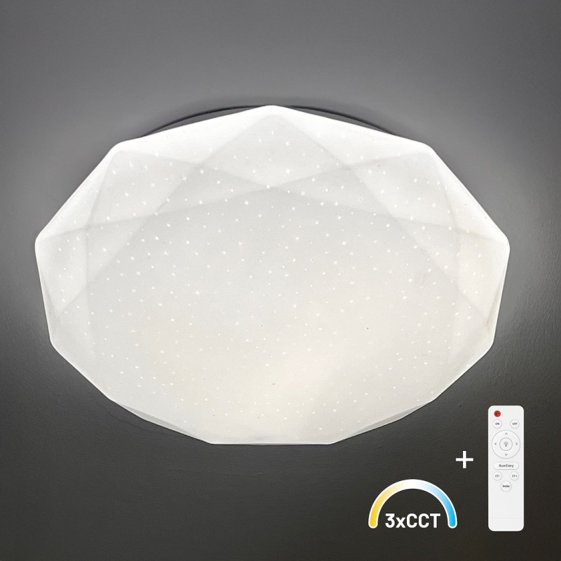 Plafon HEX 72W LED Ø500 + pilot ML1870
