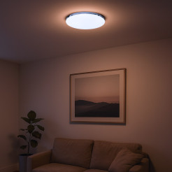 Plafon MAYA Chrome 36W LED Ø500 ML1833