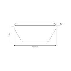 Plafon Nemo Czarny 11W LED ML1835