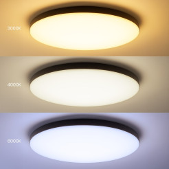Plafon Siena Czarny 80W LED Ø750 mm + pilot ML1834