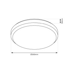 Plafon LIRIA 2xE27 ML2051