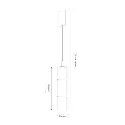 Lampa wisząca BATO Cashmere 4W LED ML1395