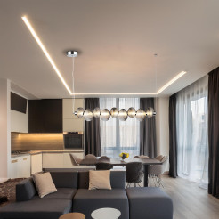 Lampa wisząca BOLLA SMOKED 32W LED ML1427