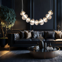 Lampa wisząca BOLLA SMOKED 36W LED ML1429