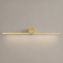 Kinkiet Artist Złoty 9W LED 60cm ML2050