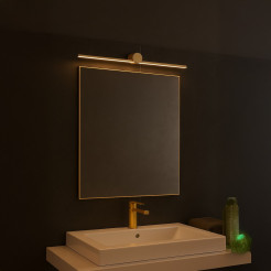 Kinkiet Artist Złoty 9W LED 60cm ML2050