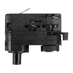 Złączka Track Czarny Do Lampy Wiszącej 3-Obwodowy ML2144