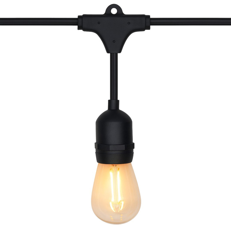Girlanda zewnętrzna Summer Time 6,6m S14 Filament 2200K 36V 10xE27 IP44 EKG2291