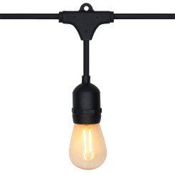 Girlanda zewnętrzna Summer Time 6,6m S14 Filament 2200K 36V 10xE27 IP44 EKG2291