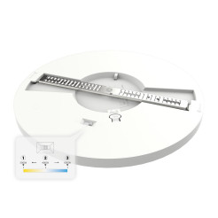 Plafon Evora Biały Round 18W 3CCT ML1787