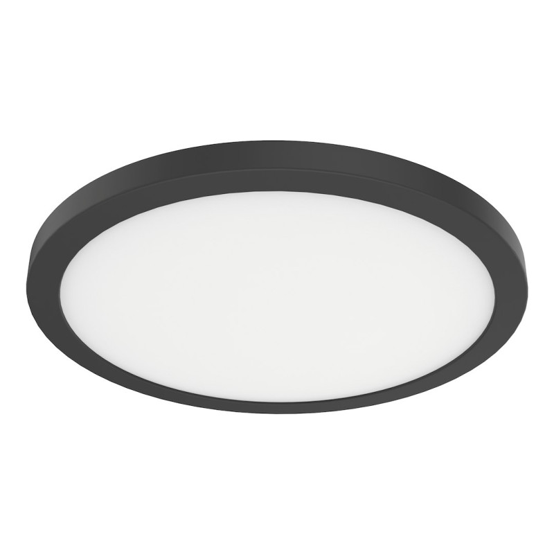 Plafon Evora Czarny Round 18W 3CCT ML1790