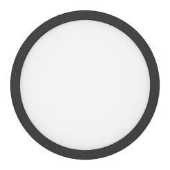 Plafon Evora Czarny Round 24W 3CCT ML1791