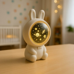 Lampka dziecięca projektor KOSMONAUTA ML2262
