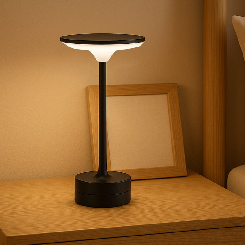 Lampka nocna TAVOLO Black ML2269