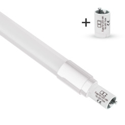 ZESTAW OPRAWA HERMETYCZNA 2x120cm POD ŚWIETLÓWKĘ LED + 2x ŚWIETLÓWKI LED 18W 120CM 3000K EKH2339