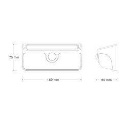Lampa Solarna Link 5W 500lm 4000K EKO2359