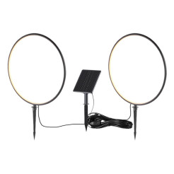Lampa Solarna Rings 2x1,5W 2x25lm 3000K EKO2360