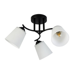 Lampa sufitowa Pafos Black 3xE27 ML2257