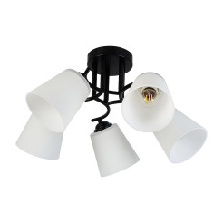 Lampa sufitowa Pafos Black 5xE27 ML2258