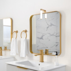 Kinkiet łazienkowy APA MINI gold 4W LED ML2250