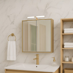 Kinkiet łazienkowy APA gold 6W LED ML2253