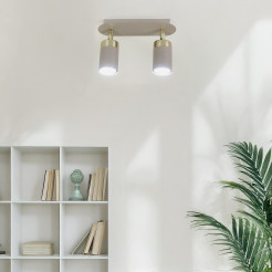 Lampa sufitowa JOKER CASHMERE/GOLD 2xGU10 MLP2329