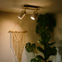 Lampa sufitowa JOKER CASHMERE/GOLD 2xGU10 MLP2329