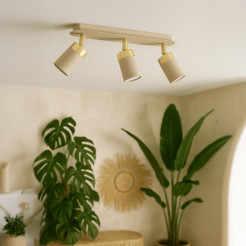 Lampa sufitowa JOKER CASHMERE/GOLD 3xGU10 MLP2330