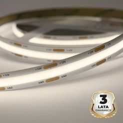 Taśma COB 5W/460lm/320/m  4000K IP20 12V 30m EKPL2393