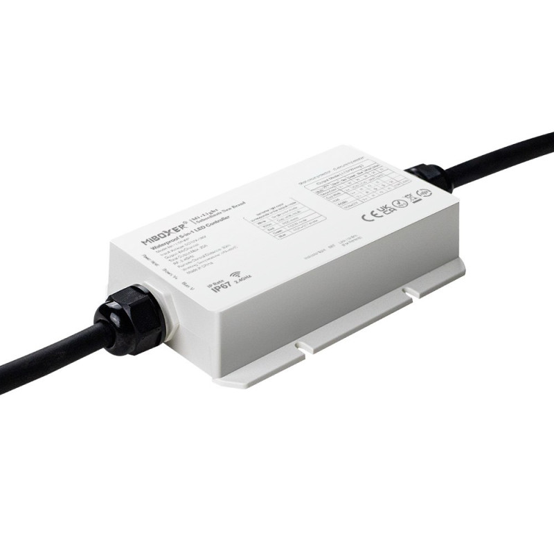 MI-LIGHT Kontroler 5w1 RGB/CCT 12-36VDC 20A IP67 PS-LS2-WP