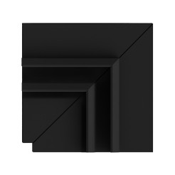 Narożnik podtynk L bok magnetic track 5mm ML2320