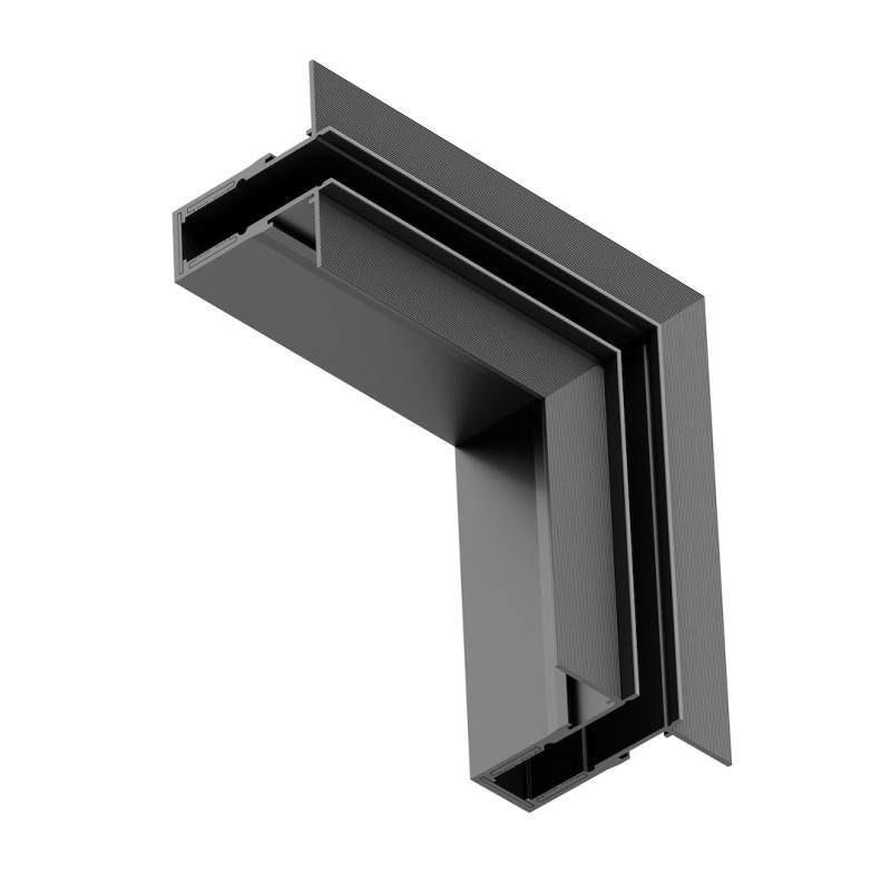 Narożnik podtynk L bok magnetic track 10mm ML2188