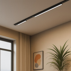Slim Magnetic Track Czarny 61cm 20W LED Tuya CCT ML2197