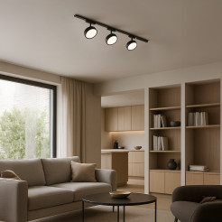 Slim Magnetic Track Czarny 9W LED Tuya CCT ML2205