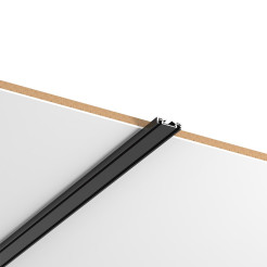 Slim Magnetic Track Szyna Natynk Czarny 100cm + zaślepki ML2209
