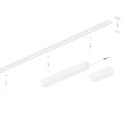 Slim Magnetic Track Szyna Natynk Biały 200cm + zaślepki ML2212