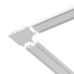 Slim Magnetic Track Biały Łącznik Szyn L ML2218