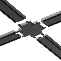 Slim Magnetic Track Czarny Łącznik Szyn + ML2221