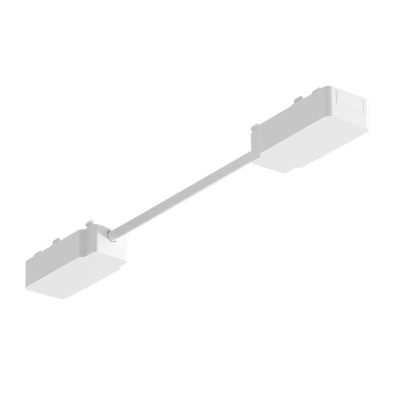 Slim Magnetic Track Biały Łącznik Podwójny z Kablem długim ML2226