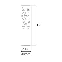 Slim Magnetic Track Pilot do sterowania ML2233