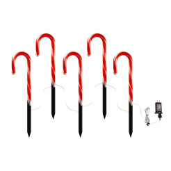 Candy cane set 5pcs 10W ML2406