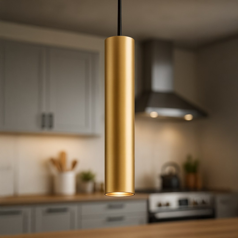 Lampa wisząca GENESIS BLACK GOLD 1xGU10 ML2439