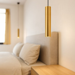 Lampa wisząca GENESIS BLACK GOLD 1xGU10 ML2439